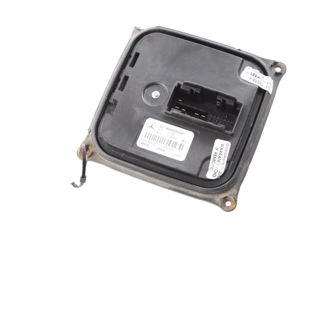  Módulo Faro Mercedes W204 CLS W218 Unidad Control Balasto Delantero - SKU A2189000002-1 - Número de pieza A2189000002