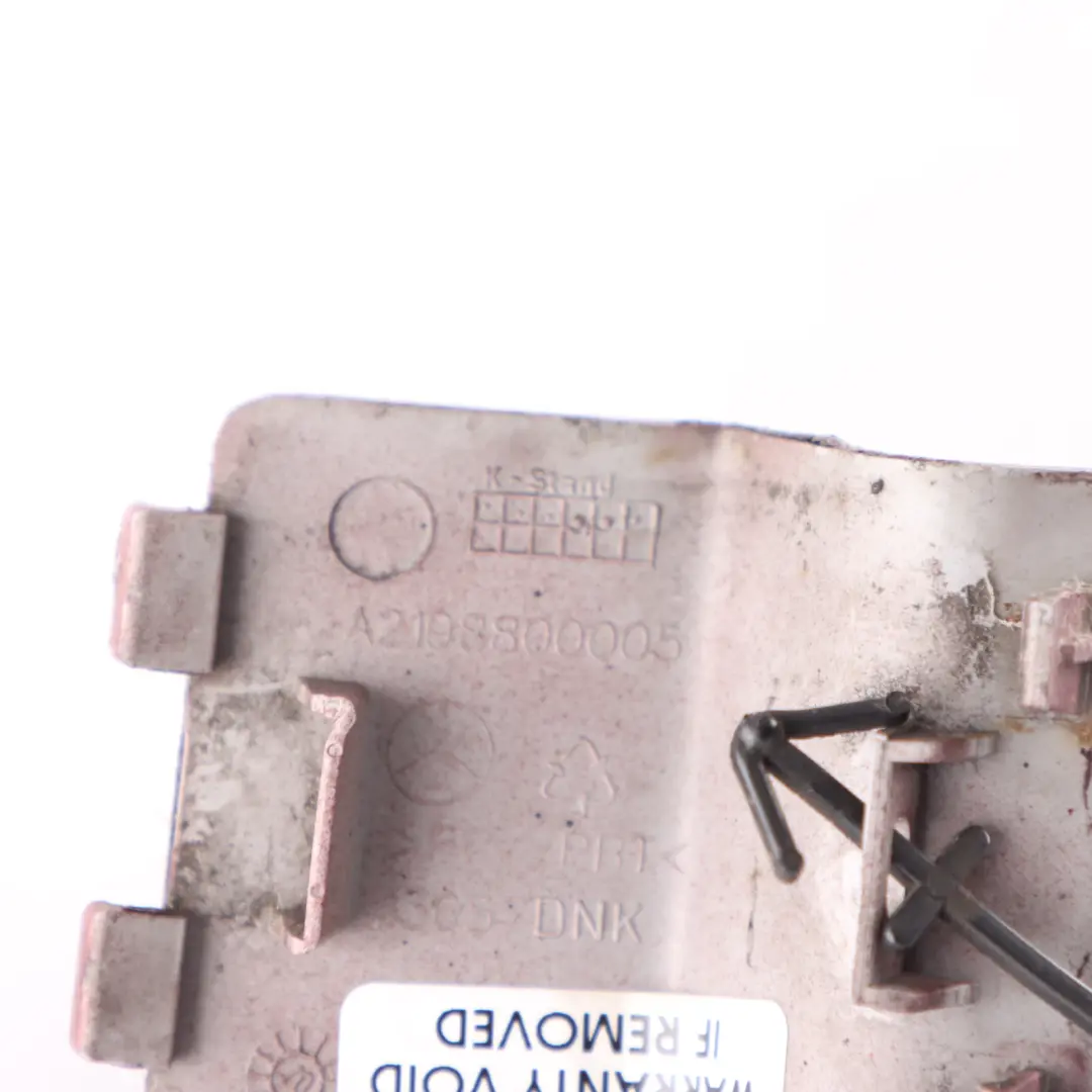 Mercedes CLS C219 Rear Bumper Flap Towing Eye Cover Carneol Red Metallic - 544 - SKU A2198800005-CR - Part number A2198800005