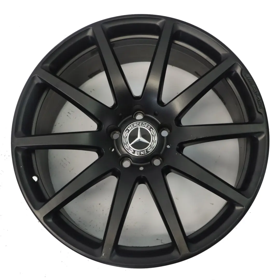 Front Black Alloy Wheel Rim 19'' 9J ET:27 to Mercedes SL R231 AMG with Part number A2314010200 Mercedes SL R231 AMG Front Black Alloy Wheel Rim 19'' 9J ET:27 - SKU A2314010200-1 - Part number A2314010200