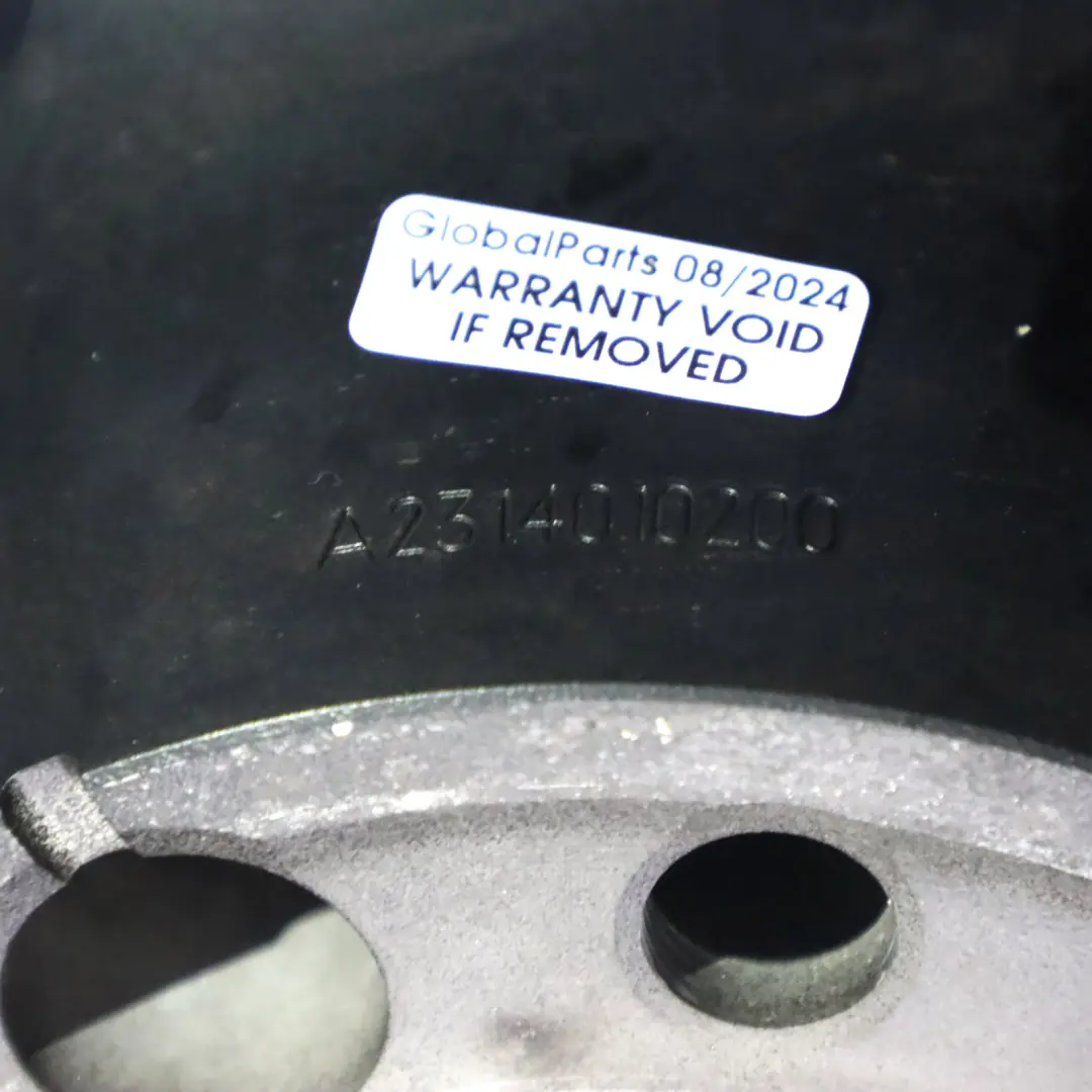 Llanta aleación delantera negra 19'' 9J ET:27 para Mercedes SL R231 AMG con número de pieza A2314010200 Mercedes SL R231 AMG Llanta aleación delantera negra 19'' 9J ET:27 - SKU A2314010200-1 - Número de pieza A2314010200