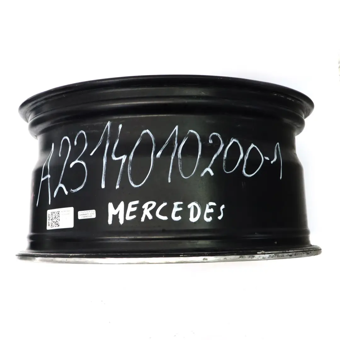 Cerchio anteriore in lega nera 19'' 9J ET:27 per Mercedes SL R231 AMG con numero di parte A2314010200 Mercedes SL R231 AMG Cerchio anteriore in lega nera 19'' 9J ET:27 - SKU A2314010200-1 - Numero di parte A2314010200
