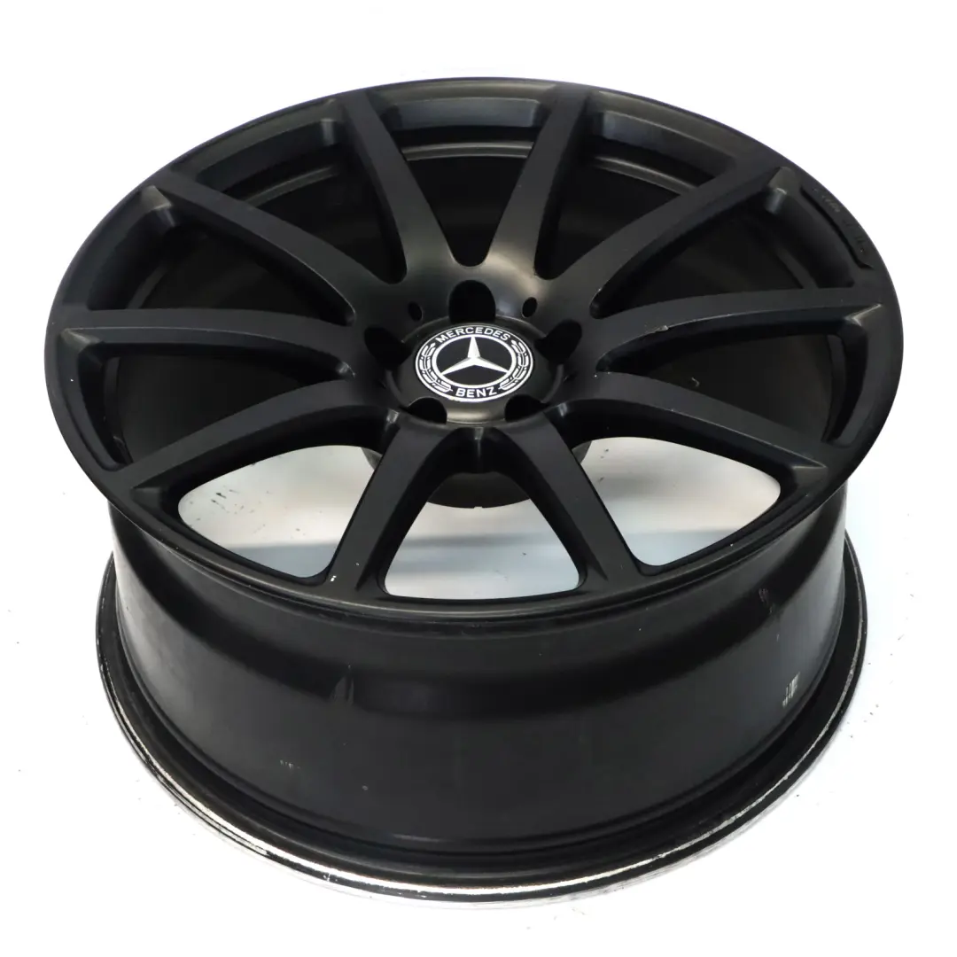 Mercedes SL R231 AMG Cerchio anteriore in lega nera 19'' 9J ET:27 - SKU A2314010200-1 - Numero di parte A2314010200