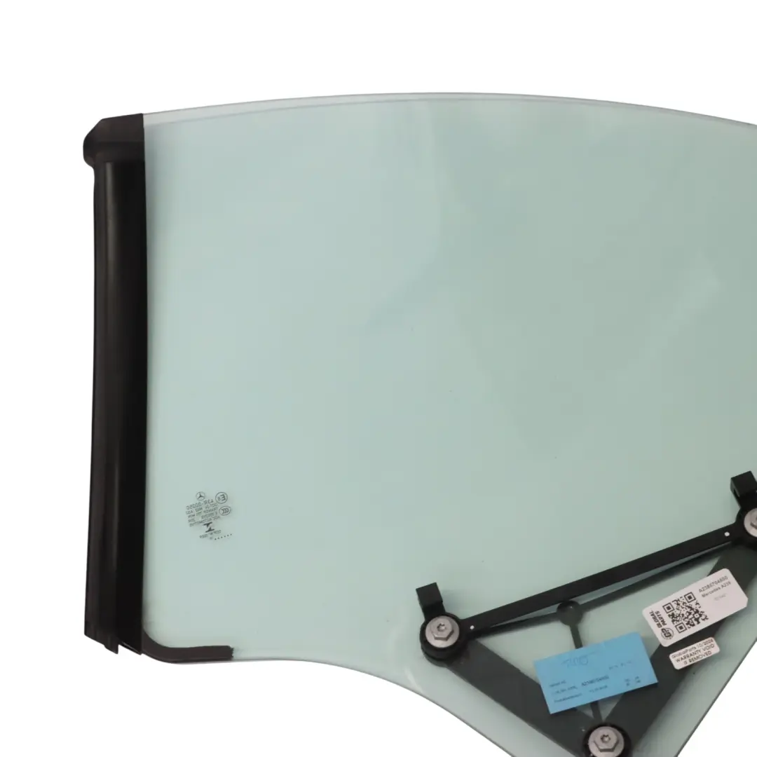 Mercedes A238 Convertible Quarter Window Glass AS2 Rear Right O/S - SKU A2386704800 - Part number A2386704800