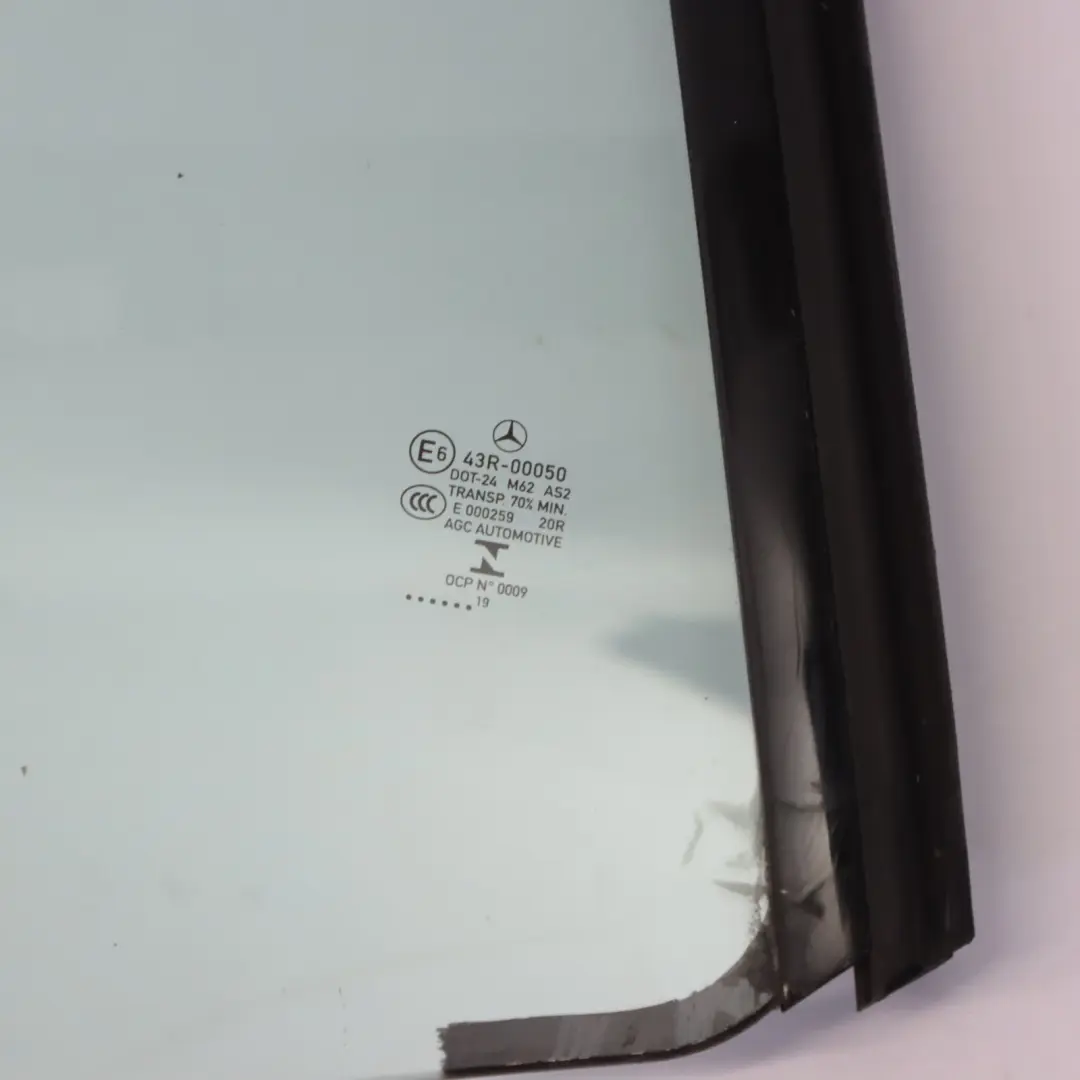 Mercedes A238 Cabriolet Vitre de Quartier AS2 Arrière Droite - SKU A2386704800 - Numéro de pièce A2386704800