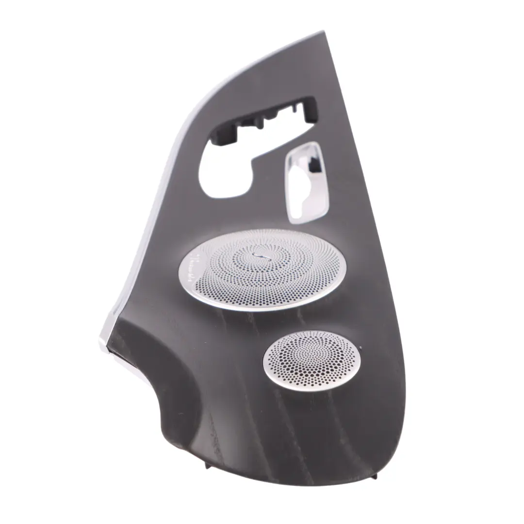 Speaker Cover Trim Door Card Front Left N/S Burmester to Mercedes C238 with Part number A2387201705 Mercedes C238 Speaker Cover Trim Door Card Front Left N/S Burmester - SKU A2387201705 - Part number A2387201705