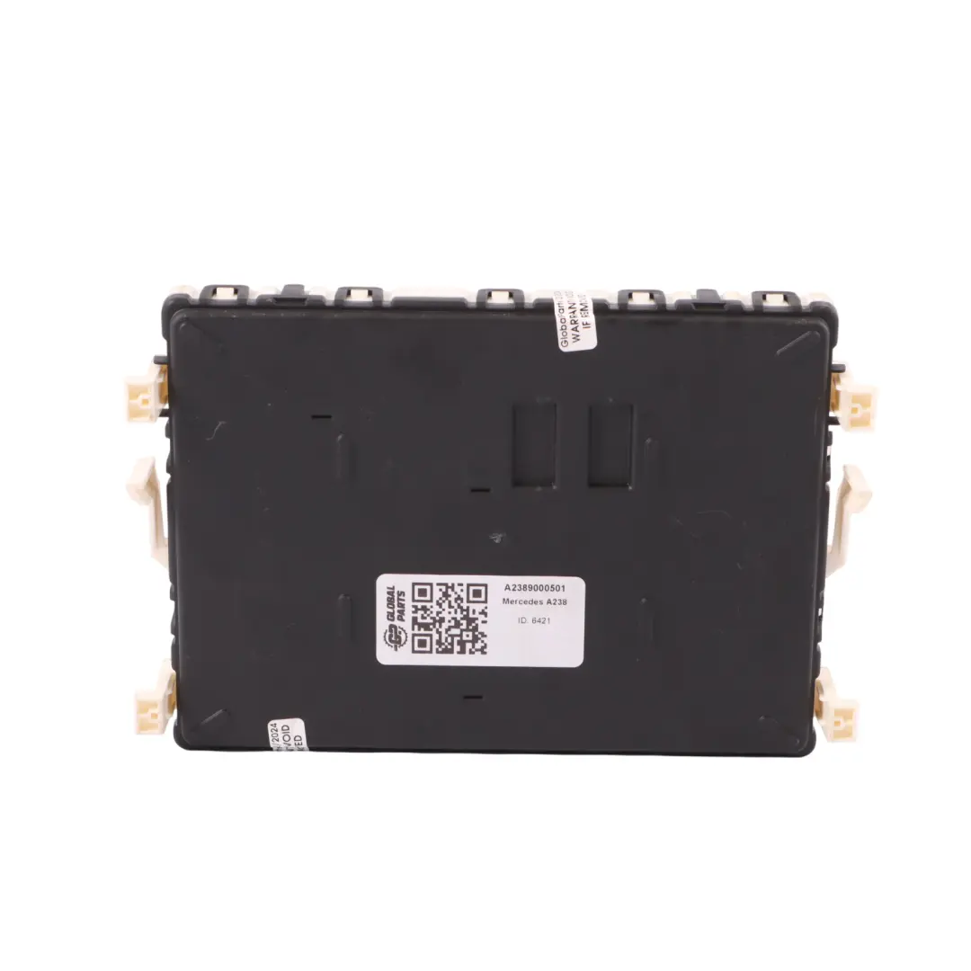 Techo Plegable Módulo ECU Unidad Control para Mercedes W238 Convertible con número de pieza A2389000501 Mercedes W238 Convertible Techo Plegable Módulo ECU Unidad Control - SKU A2389000501 - Número de pieza A2389000501