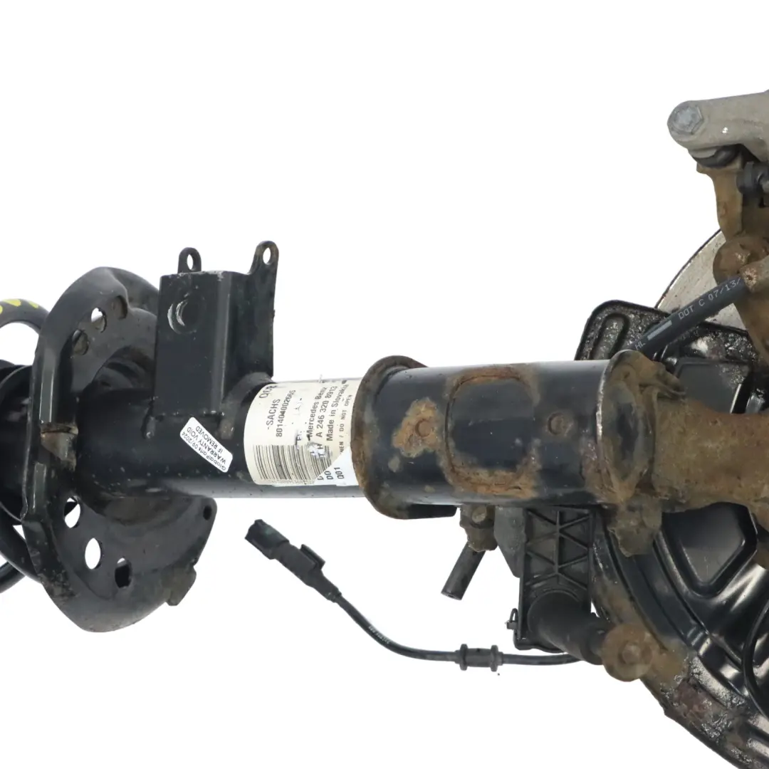 anteriore sinistro Sospensione Gamba Freno Portamozzo per Mercedes W246 B180 CDI con numero di parte A2463233500 Mercedes W246 B180 CDI anteriore sinistro Sospensione Gamba Freno Portamozzo - SKU A2463233500-1 - Numero di parte A2463233500