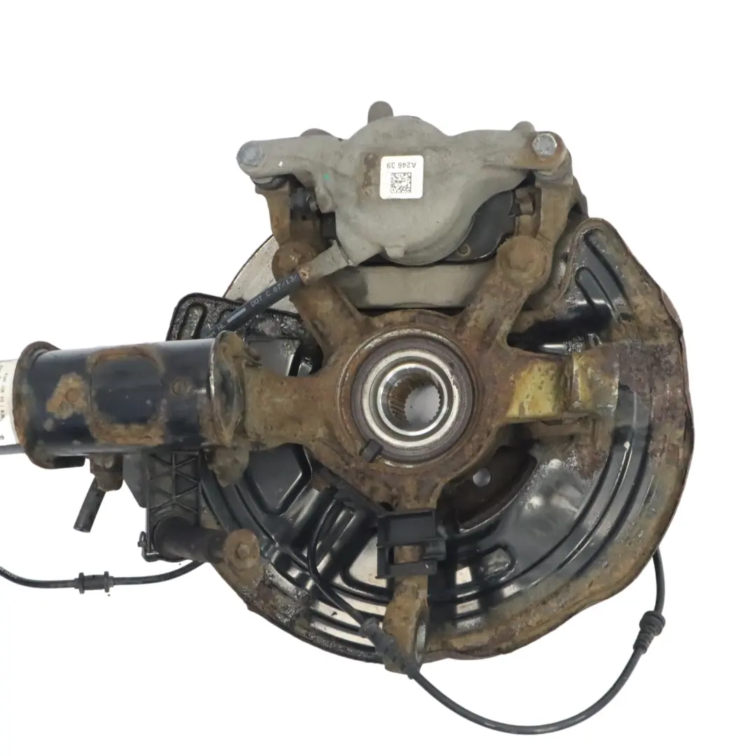 Mercedes W246 B180 CDI Noga Zawieszenia Zwrotnica Tarcza Zacisk Lewy Przód - SKU A2463233500-1 - Numer Części A2463233500