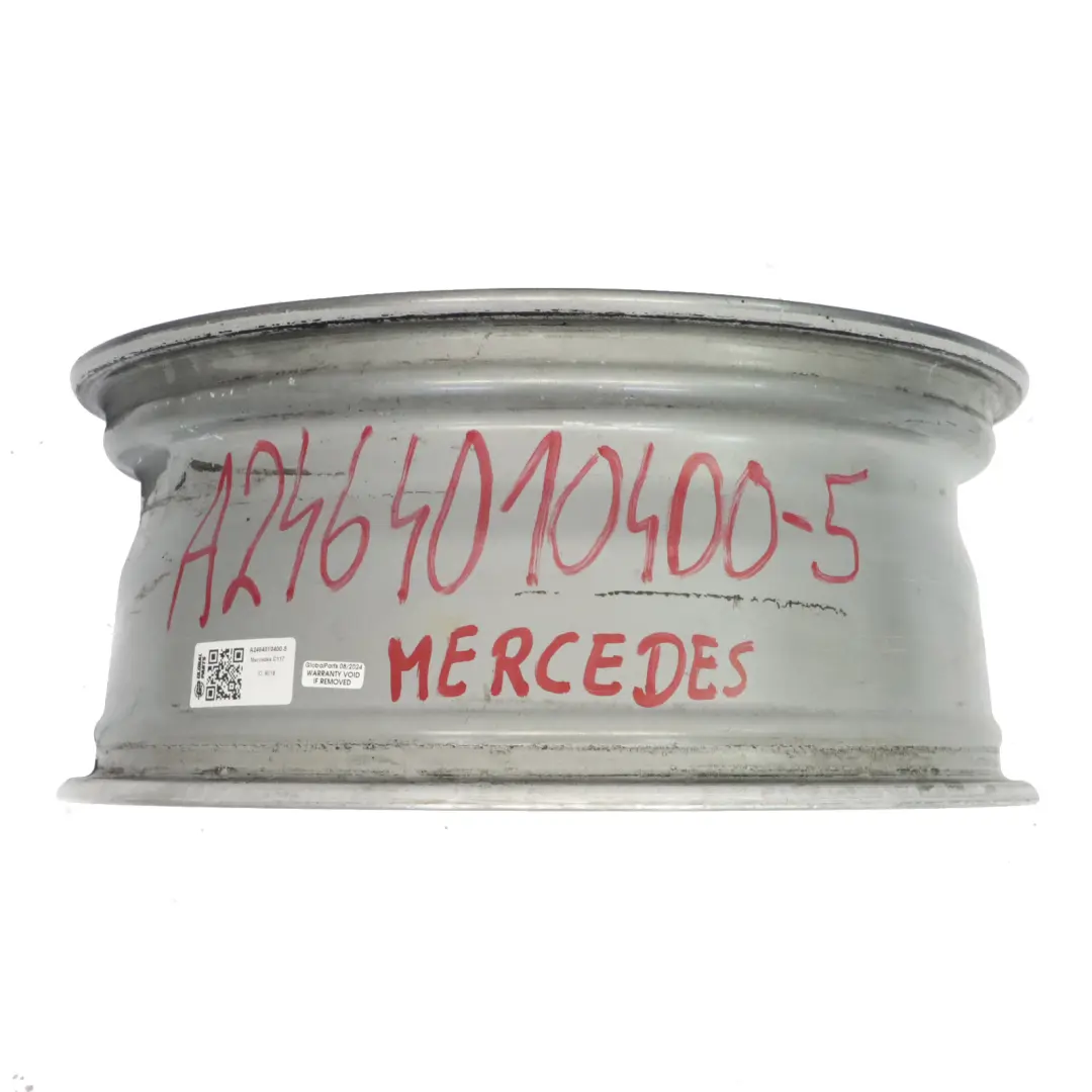 Alloy Rim 18" 7,5J ET:52 5-Double Spoke to Mercedes C117 Wheel with Part number A2464010400 Mercedes C117 Wheel Alloy Rim 18" 7,5J ET:52 5-Double Spoke - SKU A2464010400-5 - Part number A2464010400