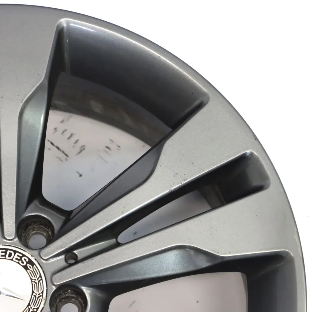 Mercedes C117 Wheel Alloy Rim 18" 7,5J ET:52 5-Double Spoke - SKU A2464010400-6 - Part number A2464010400