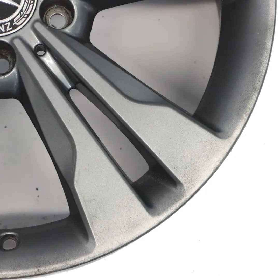 Mercedes C117 Wheel Alloy Rim 18" 7,5J ET:52 5-Double Spoke - SKU A2464010400-7 - Part number A2464010400