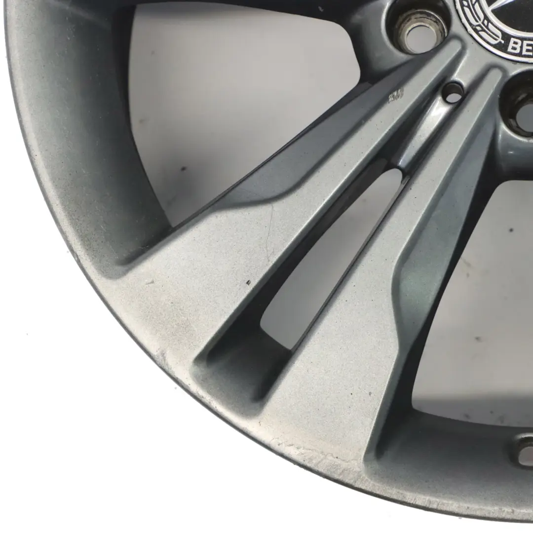 Alloy Rim 18" 7,5J ET:52 5-Double Spoke to Mercedes C117 Wheel with Part number A2464010400 Mercedes C117 Wheel Alloy Rim 18" 7,5J ET:52 5-Double Spoke - SKU A2464010400-7 - Part number A2464010400