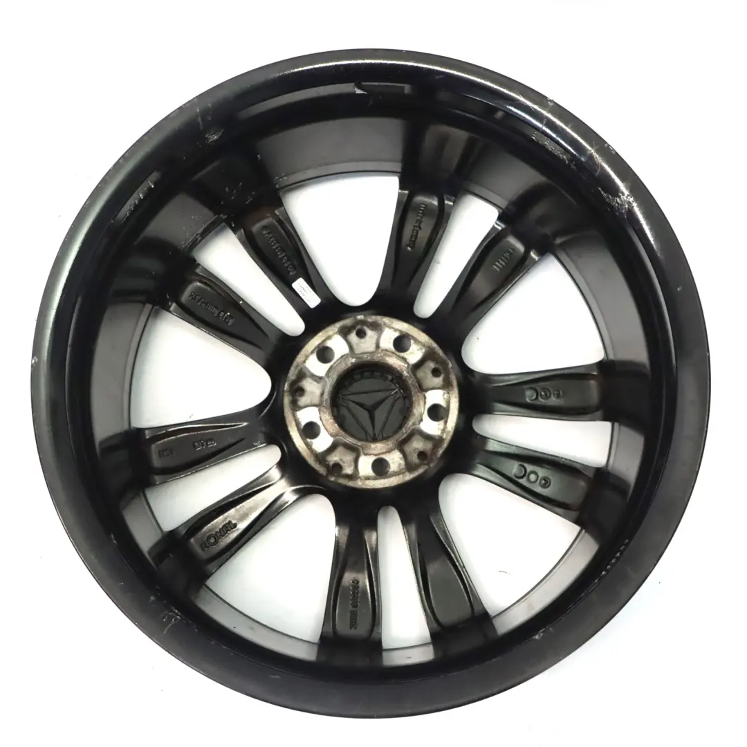 Mercedes W176 W246 Wheel Alloy Rim 18" 5 Double Spoke ET:52 7.5J - SKU A2464010600-2 - Part number A2464010600