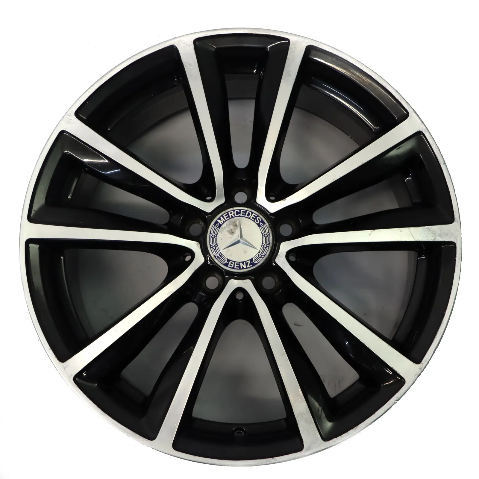 Mercedes W176 W246 Cerchio in lega 18" 5 doppie razze ET:52 7.5J A2464010600