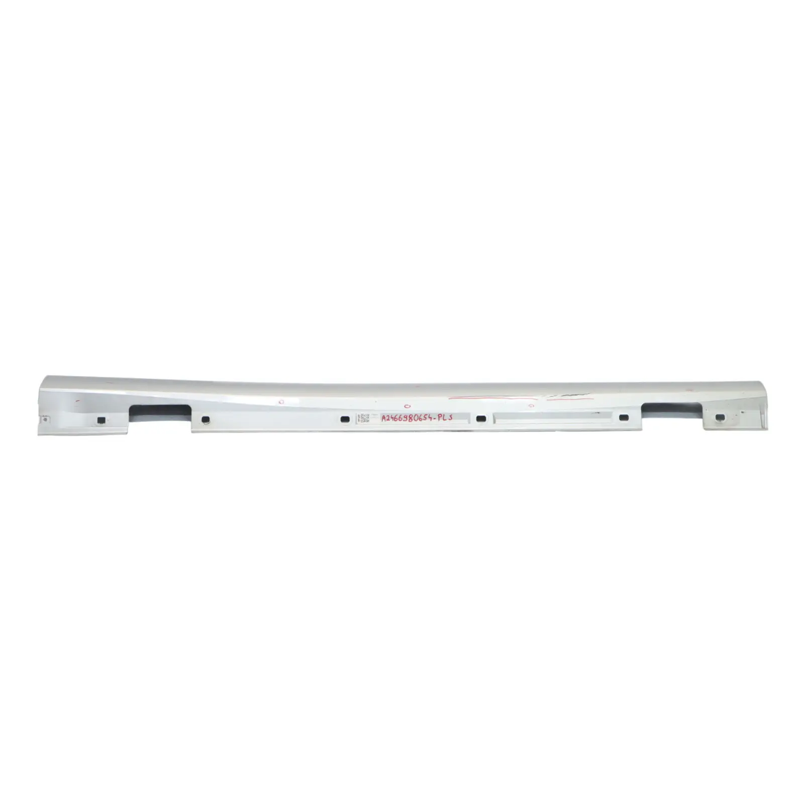 Mercedes W176 Gonna laterale destra copertura soglia porta W246 Polar Silver 761
