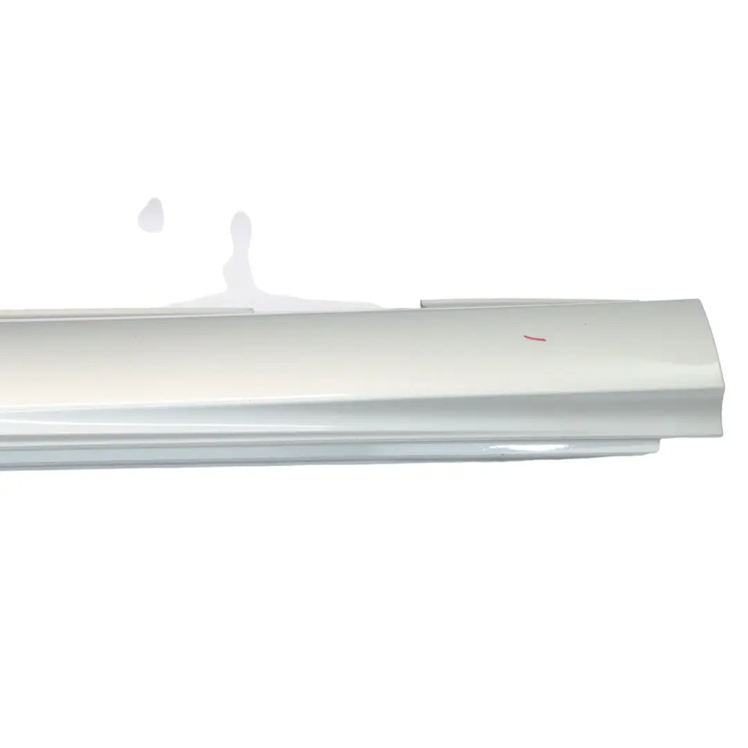 Mercedes W176 Side Skirt Right O/S Door Sill Cover W117 W246 Polar Silver - 761 - SKU A2466980654-PLS - Part number A2466980654