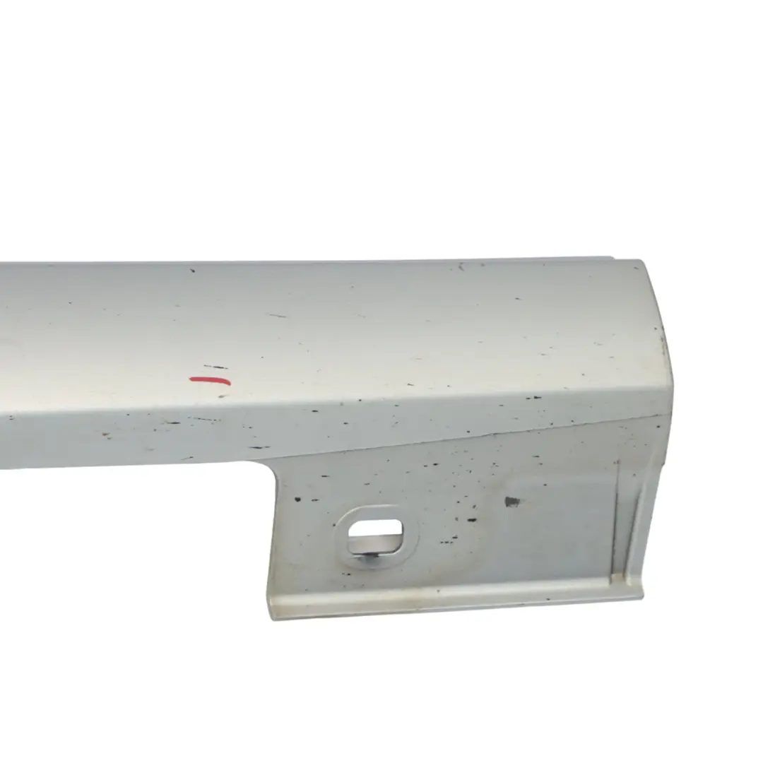 Side Skirt Right O/S Door Sill Cover W117 W246 Polar Silver - 761 to Mercedes W176 with Part number A2466980654 Mercedes W176 Side Skirt Right O/S Door Sill Cover W117 W246 Polar Silver - 761 - SKU A2466980654-PLS - Part number A2466980654