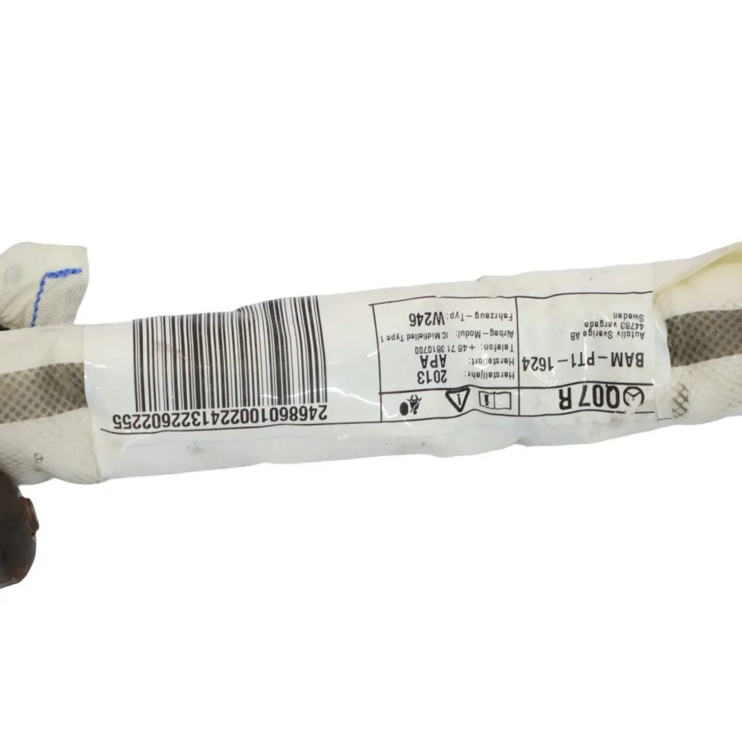 Module d'air de tête Rideau toit droit pour Mercedes W246 à propos du numéro de pièce A2468601002 Mercedes W246 Module d'air de tête Rideau toit droit - SKU A2468601002 - Numéro de pièce A2468601002