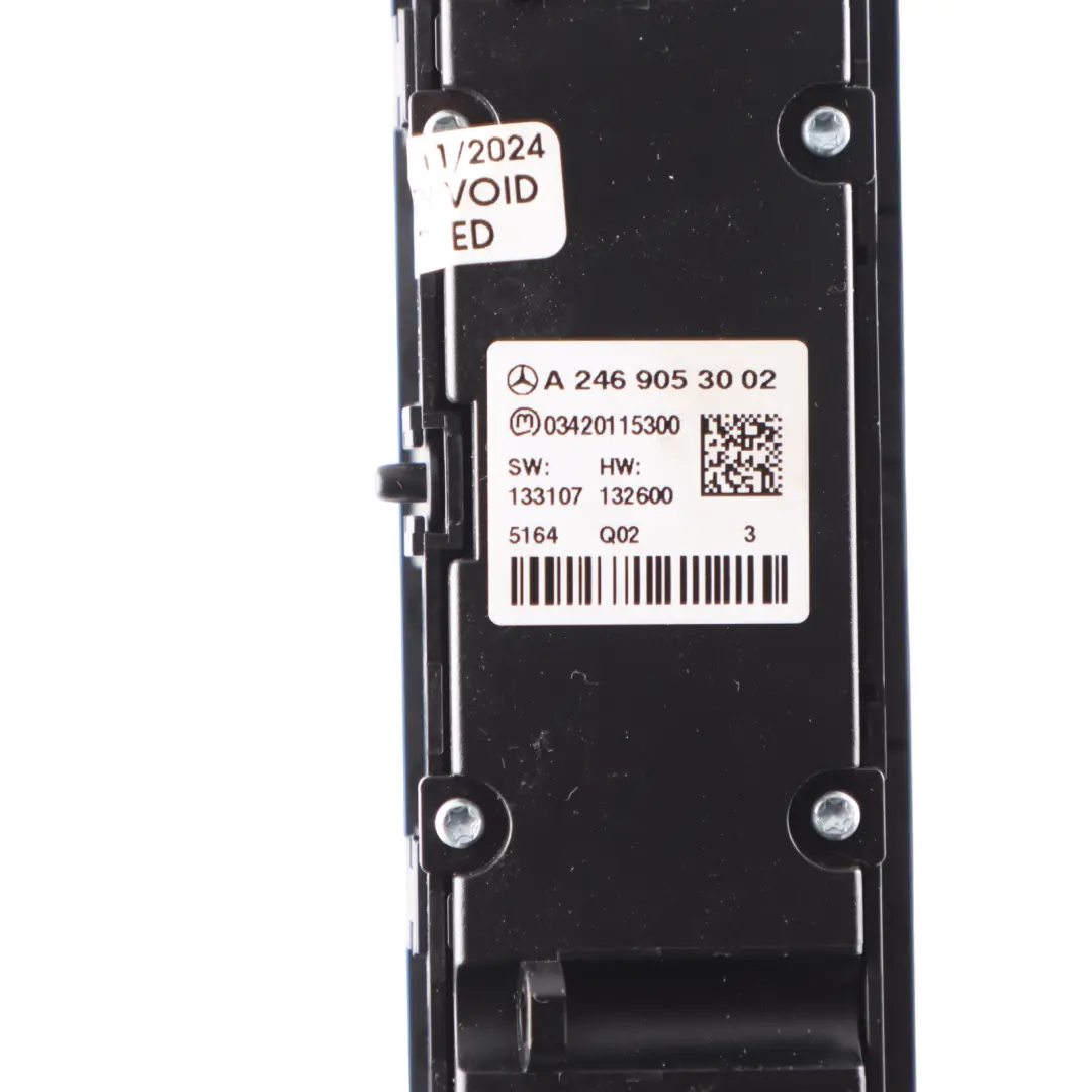 Centre Console Switch Button Panel to Mercedes CLA C117 W176 W246 with Part number A2469053002 Mercedes CLA C117 W176 W246 Centre Console Switch Button Panel - SKU A2469053002 - Part number A2469053002