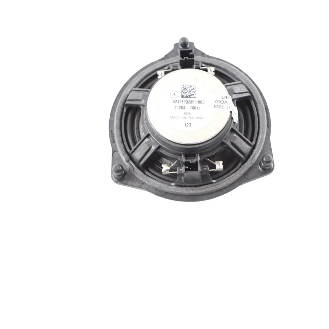 Dashboard Panel Speaker Mercedes CLA C118 W177 W247 Audio Unit to with Part number A2478202801 Dashboard Panel Speaker Mercedes CLA C118 W177 W247 Audio Unit - SKU A2478202801 - Part number A2478202801