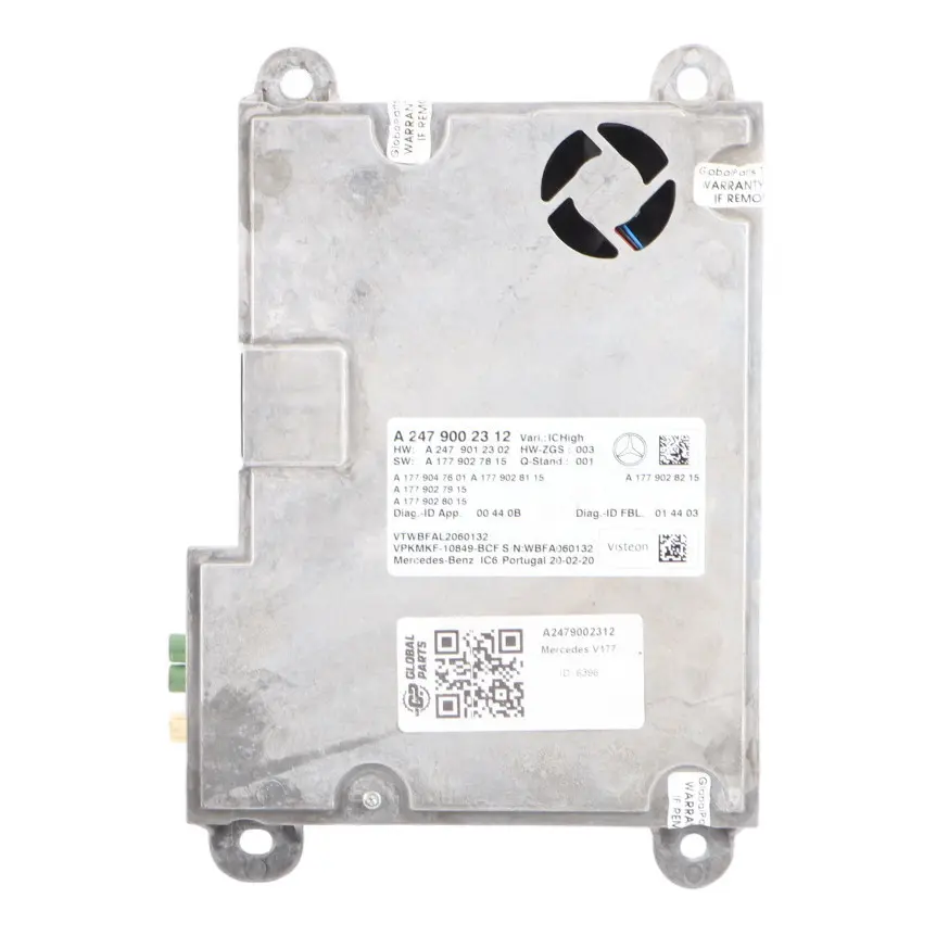 Instrument Cluster Speedometer Module Control Unit ECU to Mercedes V177 with Part number A2479002312 Mercedes V177 Instrument Cluster Speedometer Module Control Unit ECU - SKU A2479002312 - Part number A2479002312