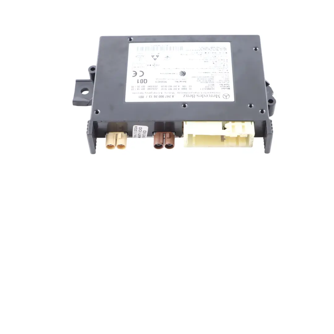 Modulo centralina telematica per Mercedes CLA C118 W177 W205 W213 con numero di parte A2479002613 Mercedes CLA C118 W177 W205 W213 Modulo centralina telematica - SKU A2479002613 - Numero di parte A2479002613