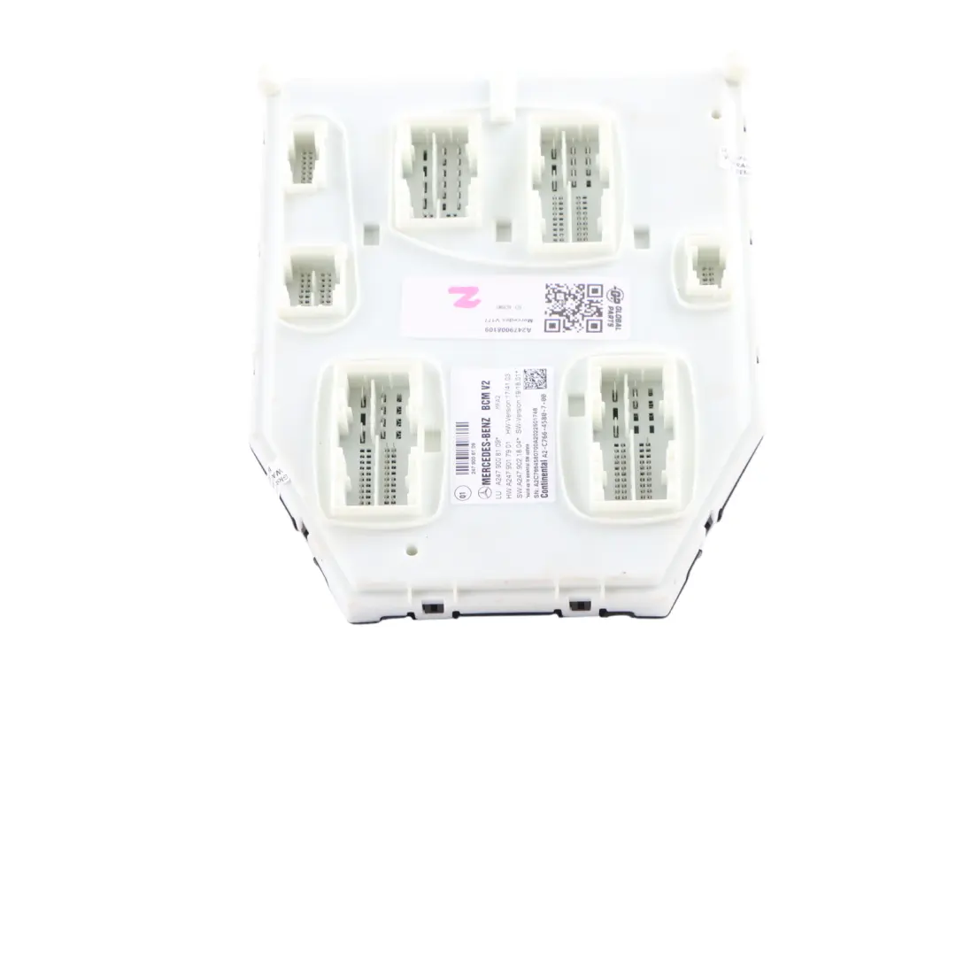 Body Control Module BCM V2 Unit ECU to Mercedes V177 W247 with Part number A2479008109 Mercedes V177 W247 Body Control Module BCM V2 Unit ECU - SKU A2479008109 - Part number A2479008109