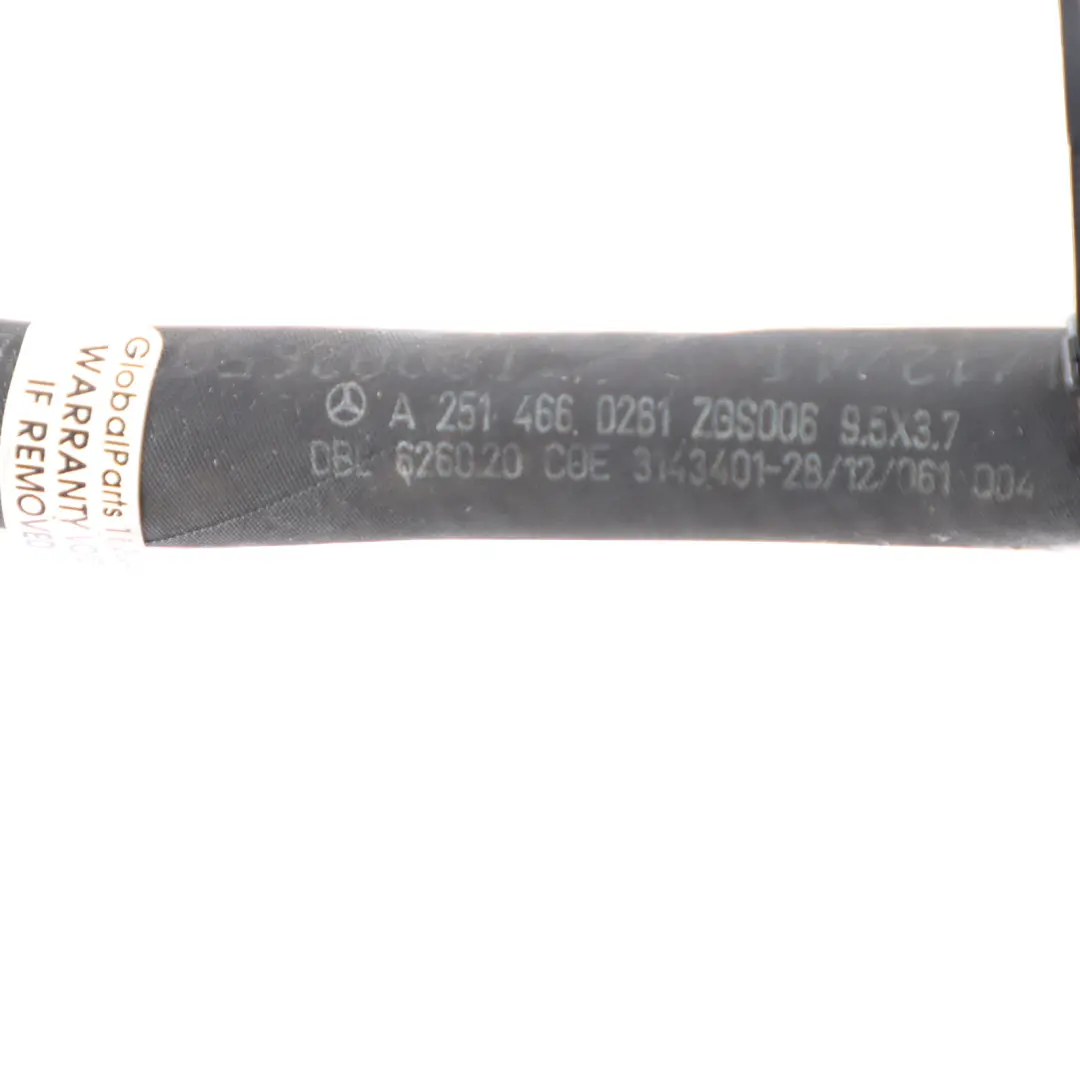 Steering Hose Pipe Line Diesel Mercedes W251 Power - SKU A2514660281 - Part number A2514660281