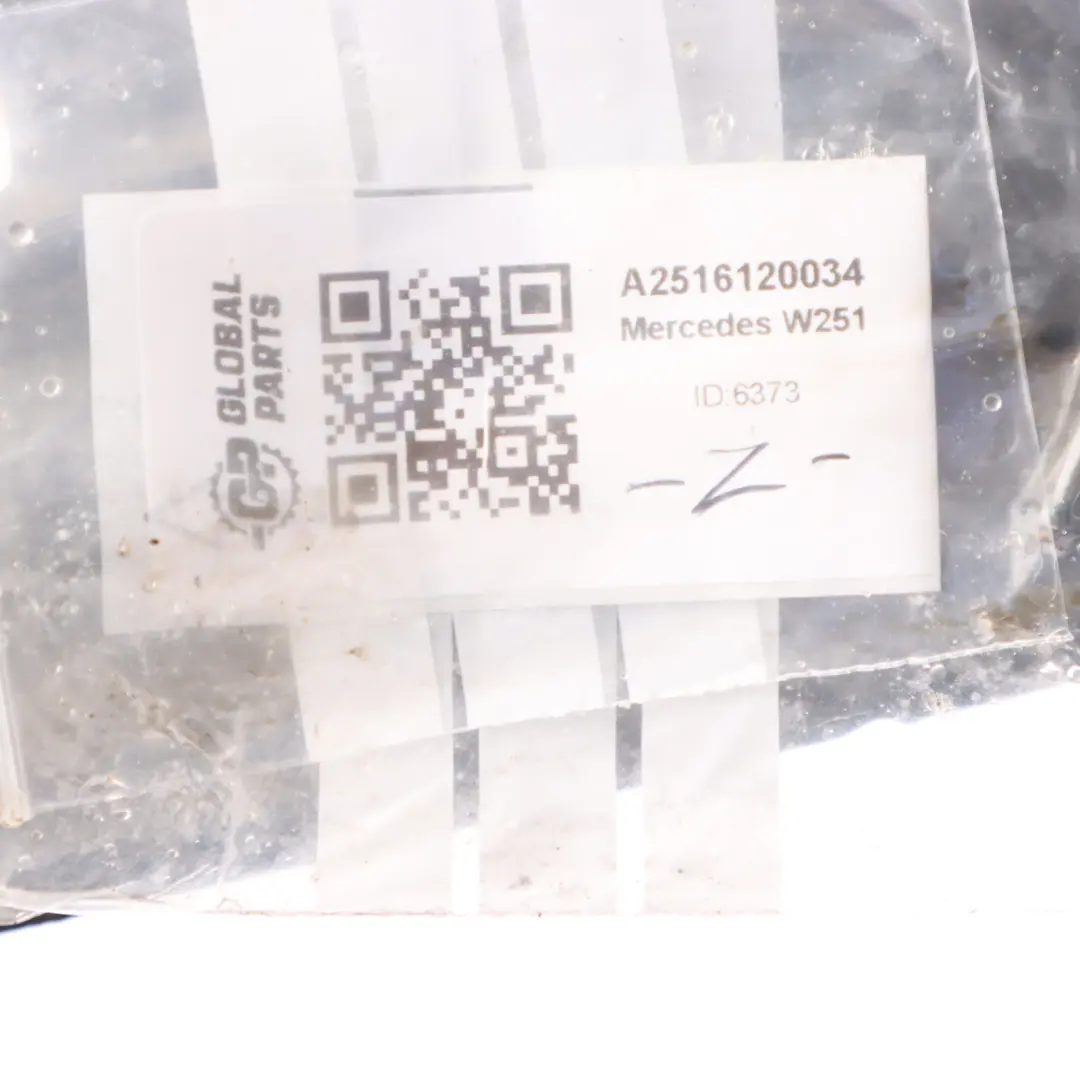 Front Floor Strut Bracket Carrier Support Holder Plate to Mercedes W251 with Part number A2516120034 Mercedes W251 Front Floor Strut Bracket Carrier Support Holder Plate - SKU A2516120034 - Part number A2516120034