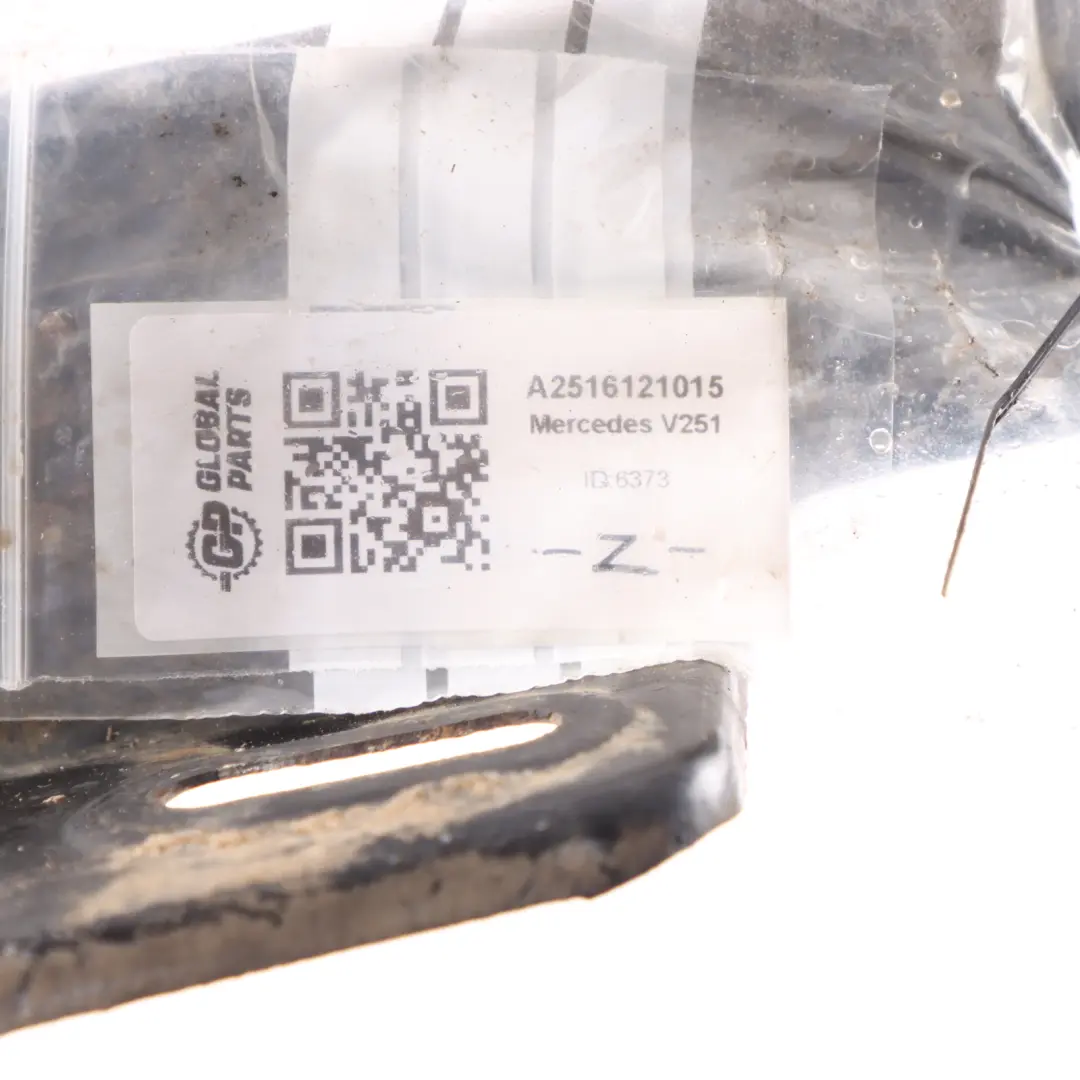 Front Crossmember Reinforcement Bar Radiator Support to Mercedes V251 with Part number A2516121015 Mercedes V251 Front Crossmember Reinforcement Bar Radiator Support - SKU A2516121015 - Part number A2516121015