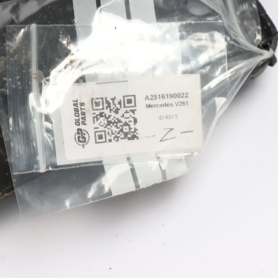 Bumper Carrier Crash Bar Support Reinforcer to Mercedes W251 Rear with Part number A2516190022 Mercedes W251 Rear Bumper Carrier Crash Bar Support Reinforcer - SKU A2516190022 - Part number A2516190022