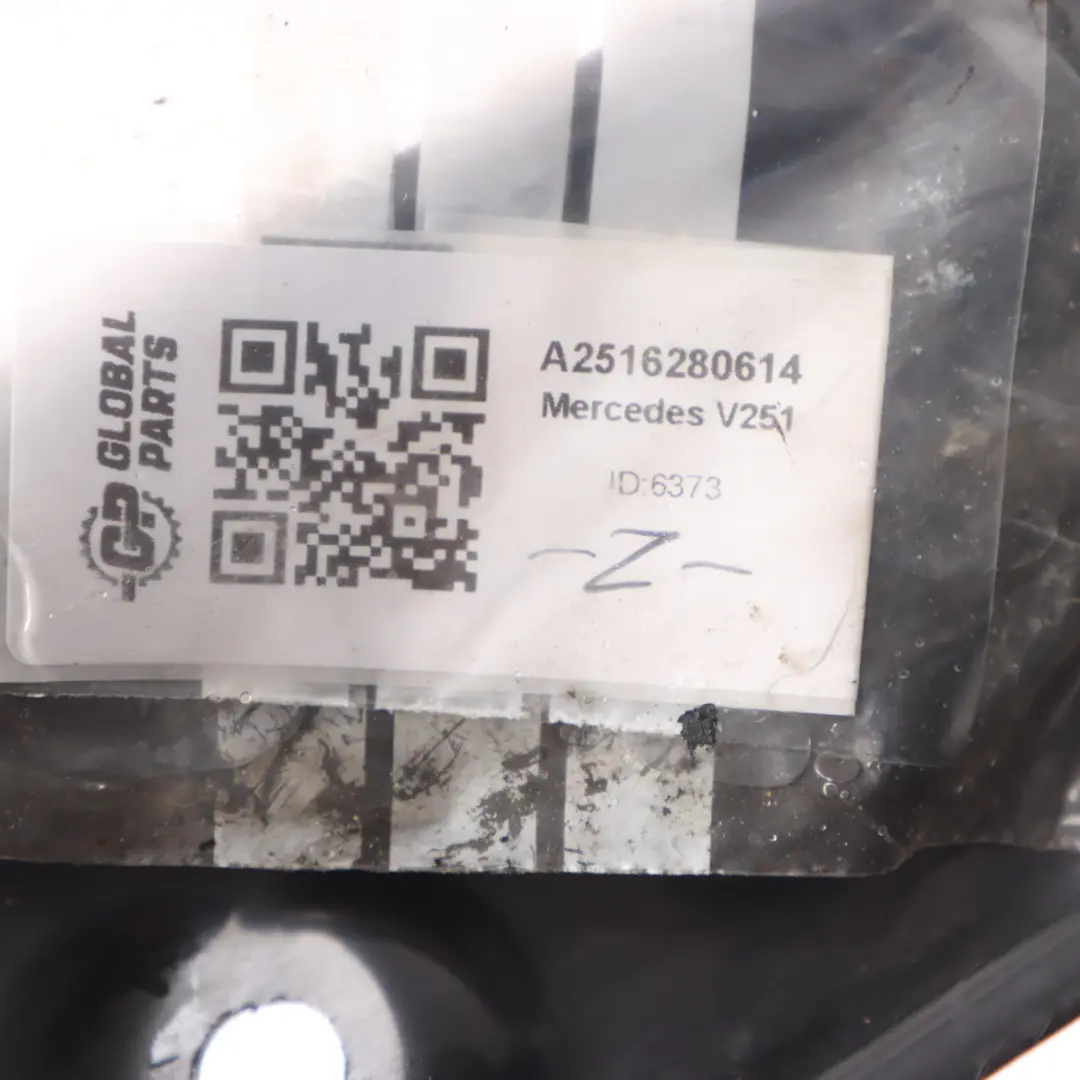 Front Bumper Crossmember Bracket Right O/S to Mercedes W251 with Part number A2516280614 Mercedes W251 Front Bumper Crossmember Bracket Right O/S - SKU A2516280614 - Part number A2516280614