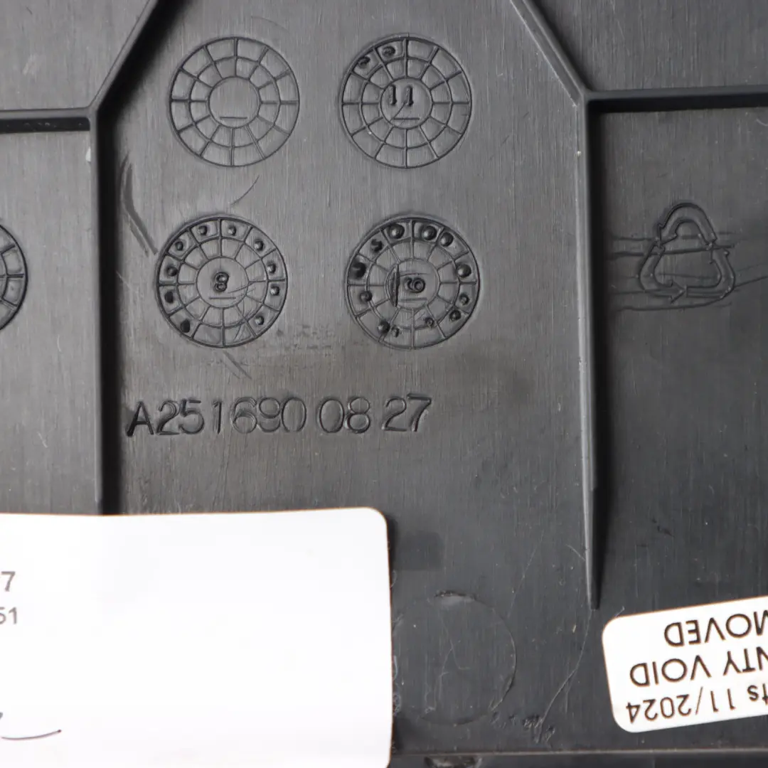 Boot Trunk Tailgate Left N/S Trim Cover Panel to Mercedes W251 Rear with Part number A2516900827 Mercedes W251 Rear Boot Trunk Tailgate Left N/S Trim Cover Panel - SKU A2516900827 - Part number A2516900827