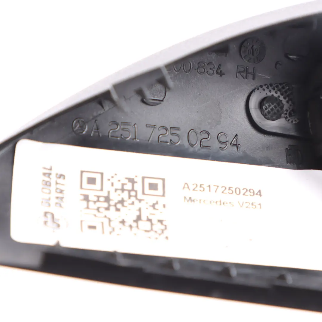 Speaker Tweeter Triangle Cover Front Right Door O/S to Mercedes W251 with Part number A2517250294 Mercedes W251 Speaker Tweeter Triangle Cover Front Right Door O/S - SKU A2517250294 - Part number A2517250294