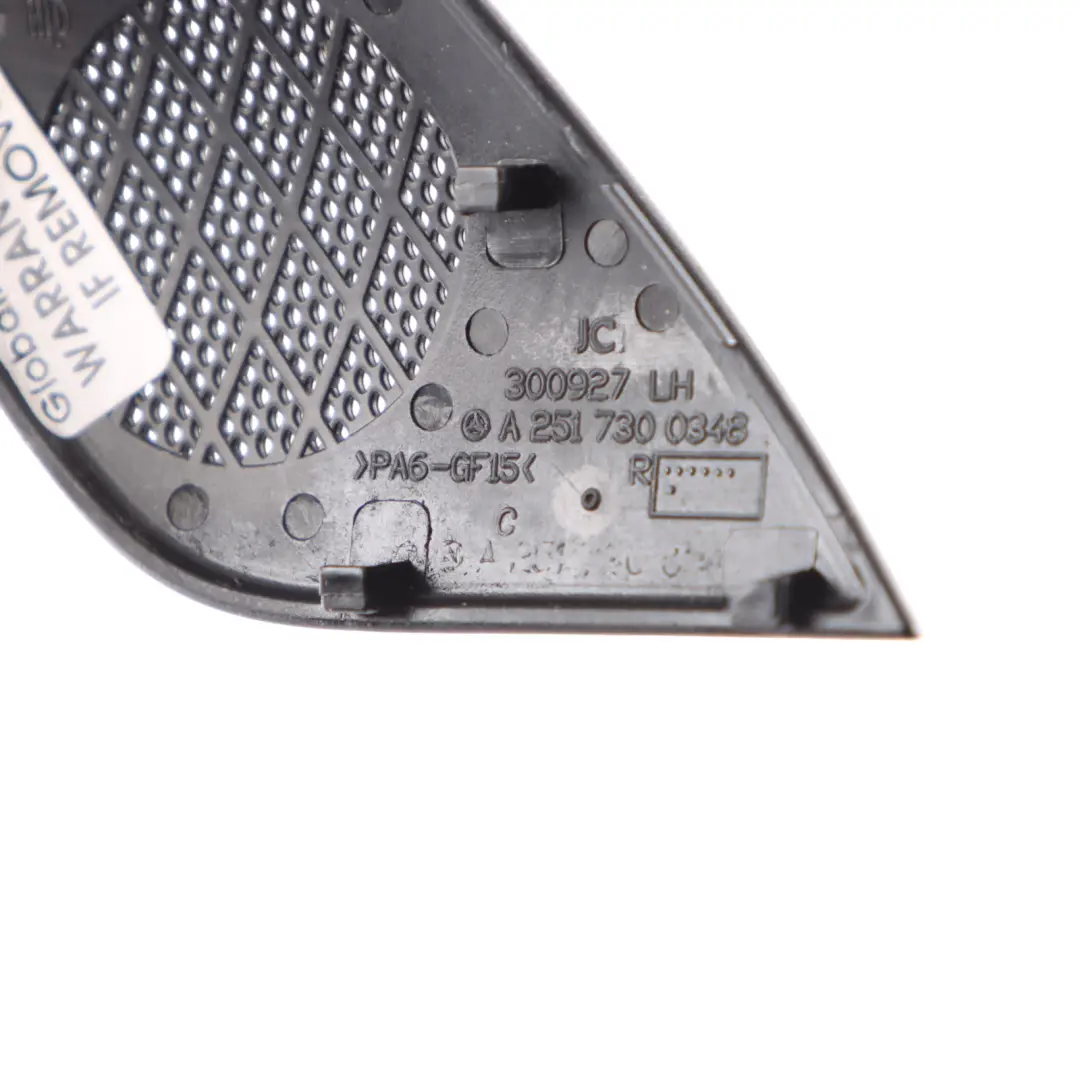 Mercedes V251 Osłona Głośnika Wysokotonowego Drzwi Lewy Tył - SKU A2517300348 - Numer Części A2517300348