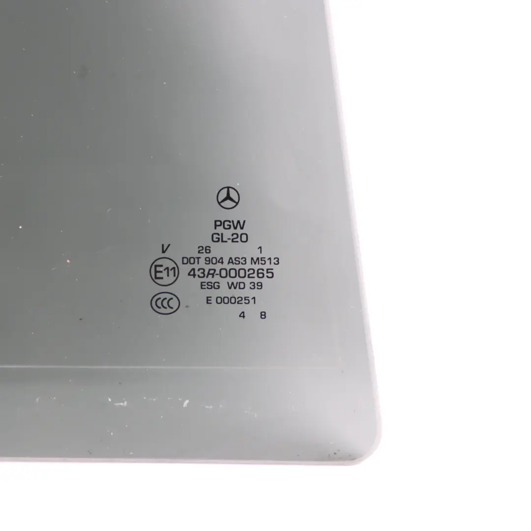 Window Glass Rear Right Door O/S Tinted Glazing AS3 to Mercedes W251 with Part number A2517302455 Mercedes W251 Window Glass Rear Right Door O/S Tinted Glazing AS3 - SKU A2517302455-1 - Part number A2517302455