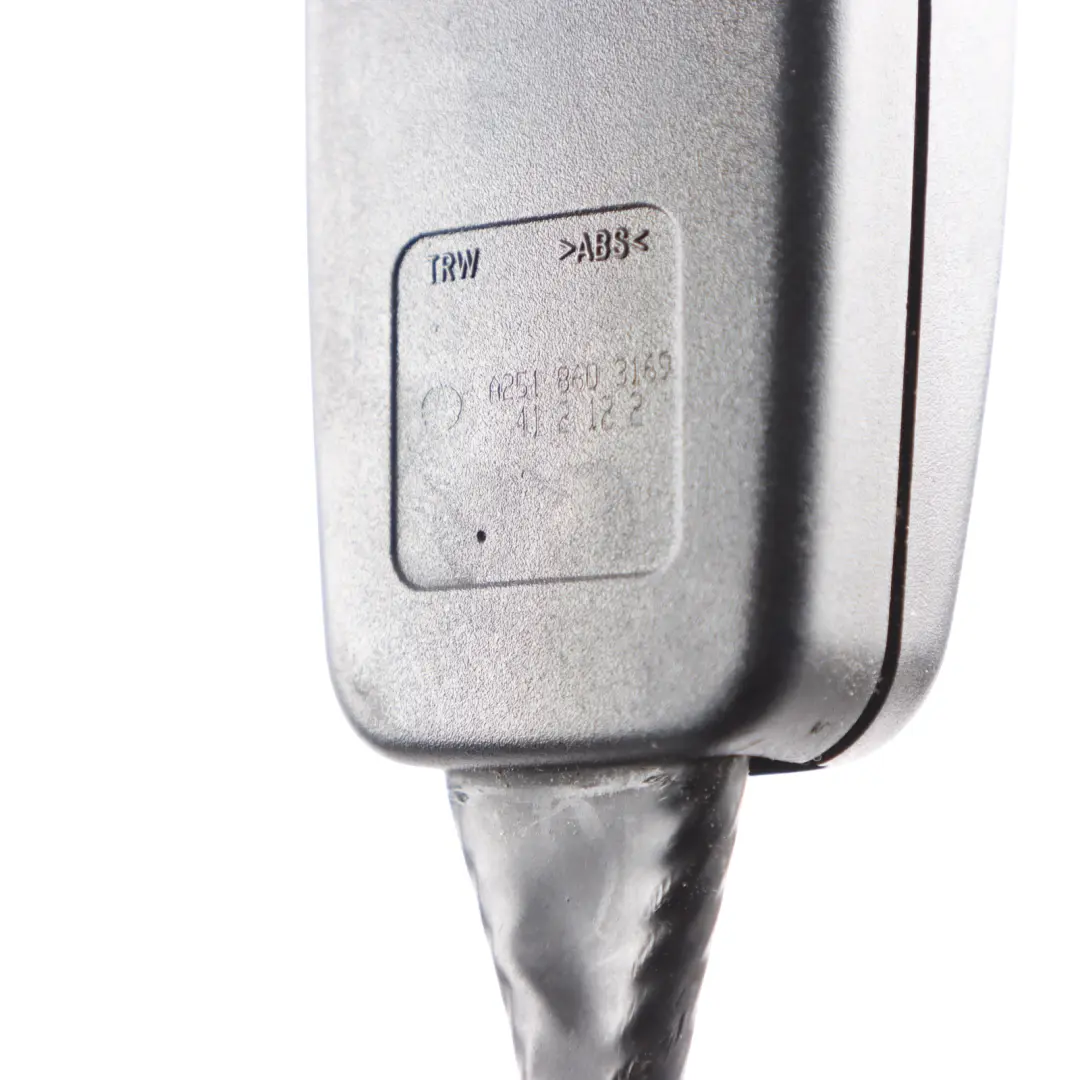 Mercedes W251 Seat Belt Buckle Front Left N/S Latch Tensioner - SKU A2518603169 - Part number A2518603169