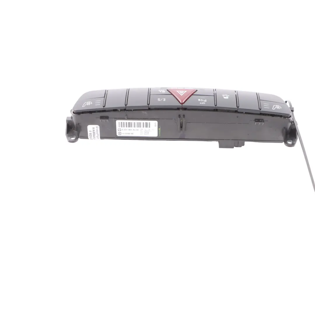 Mercedes V251 Switch Control Panel Seat Heating Hazard PDC - SKU A2519054500 - Part number A2519054500