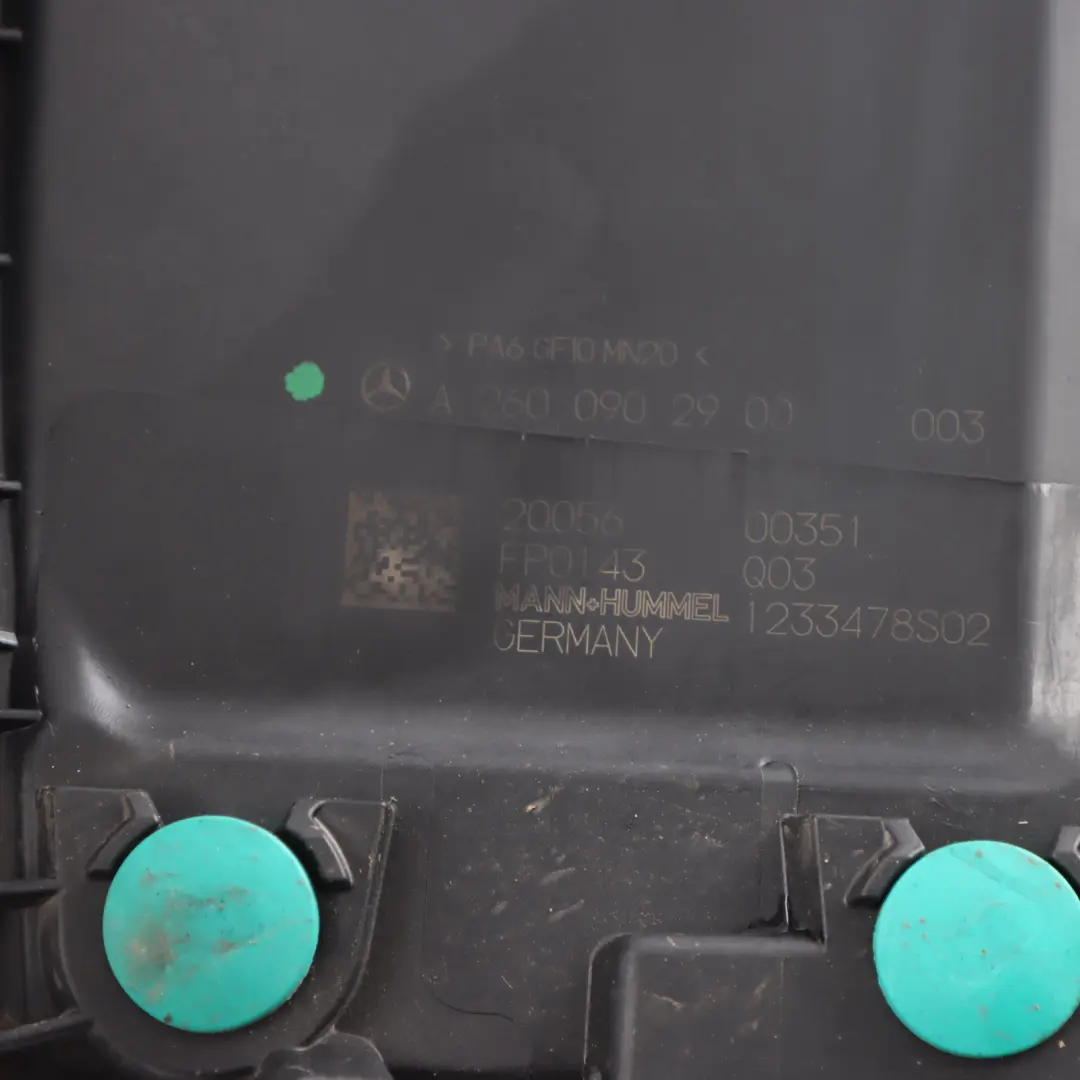 Mercedes W177 W247 M260 Engine Air Intake Filter Box Housing Unit - SKU A2600902900-1 - Part number A2600902900