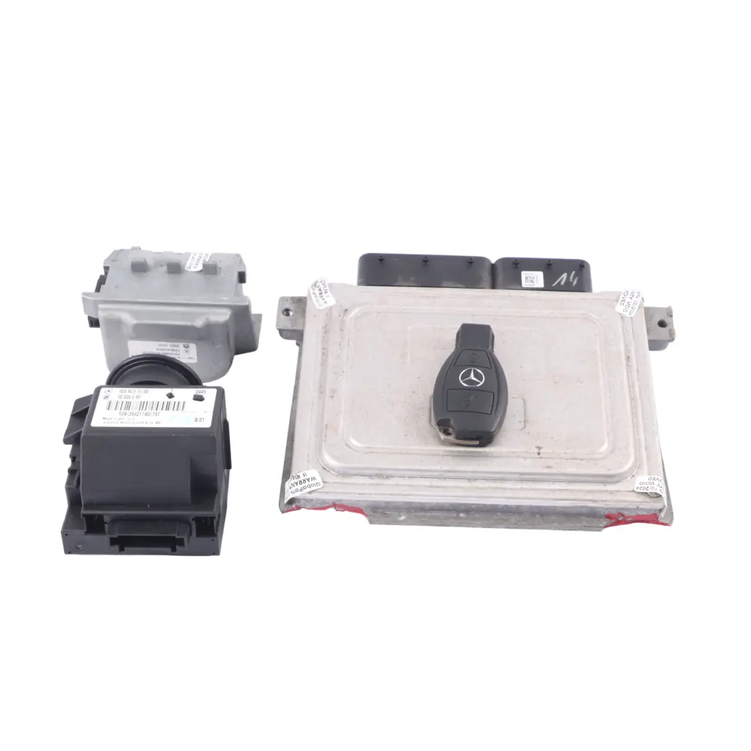 Mercedes W169 A180 M266.940 116HP Engine ECU Kit Key Lock Automatic - SKU A2661531491-5 - Part number A2661531491