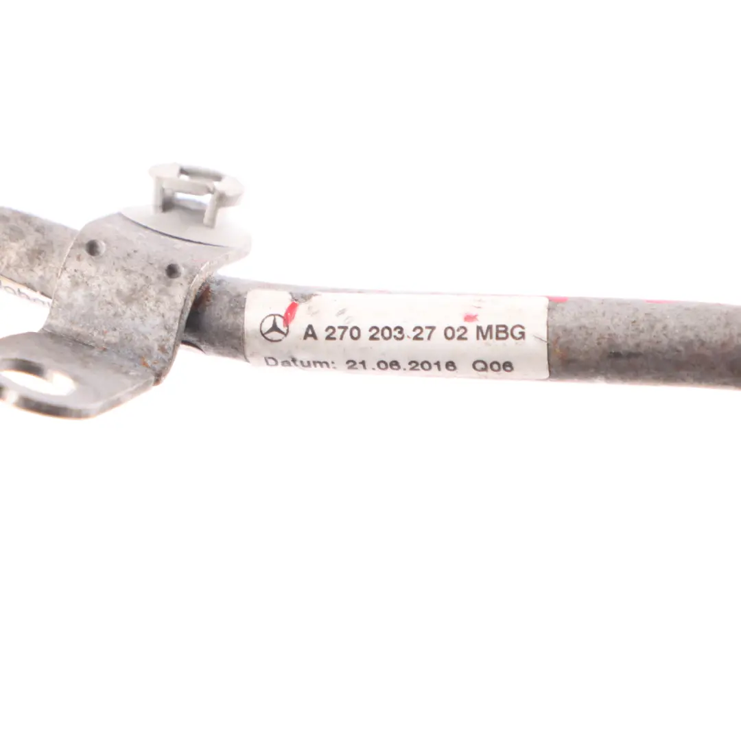 M270 Kühlmittelschlauch Turbolader Kühlung Rohrleitung A2702032702 für Mercedes W176 mit Teilenummer A2702030800 Mercedes W176 M270 Kühlmittelschlauch Turbolader Kühlung Rohrleitung A2702032702 - SKU A2702030800-1 - Teilenummer A2702030800