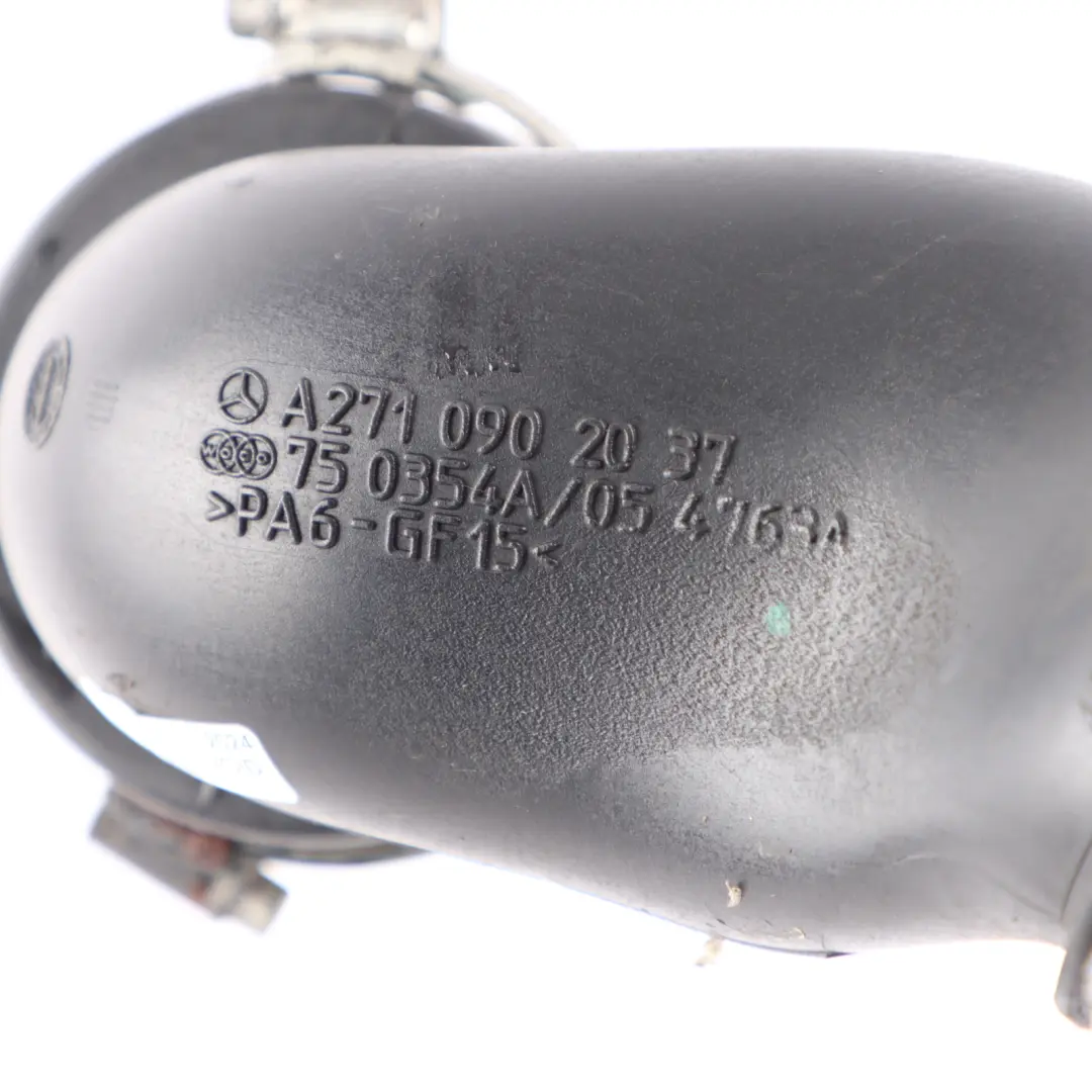 Intake Hose Intercooler Pipe Line to Mercedes W205 Air with Part number A2710902037 Mercedes W205 Air Intake Hose Intercooler Pipe Line - SKU A2710902037 - Part number A2710902037