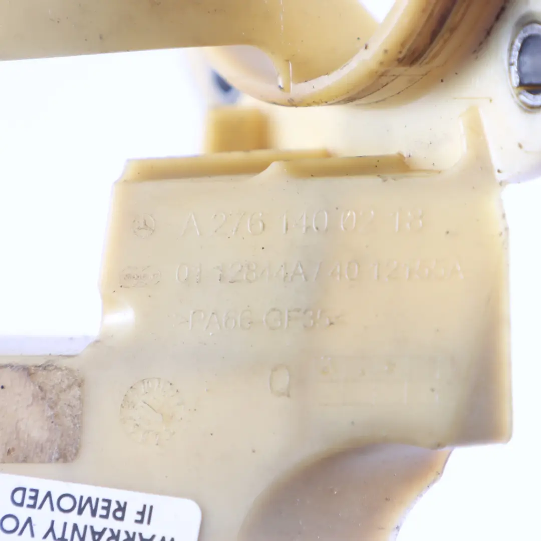 Canal du tube d'admission d'air M276 Petrol pour Mercedes W204 R172 à propos du numéro de pièce A2761400312 Mercedes W204 R172 Canal du tube d'admission d'air M276 Petrol - SKU A2761400218 - Numéro de pièce A2761400312