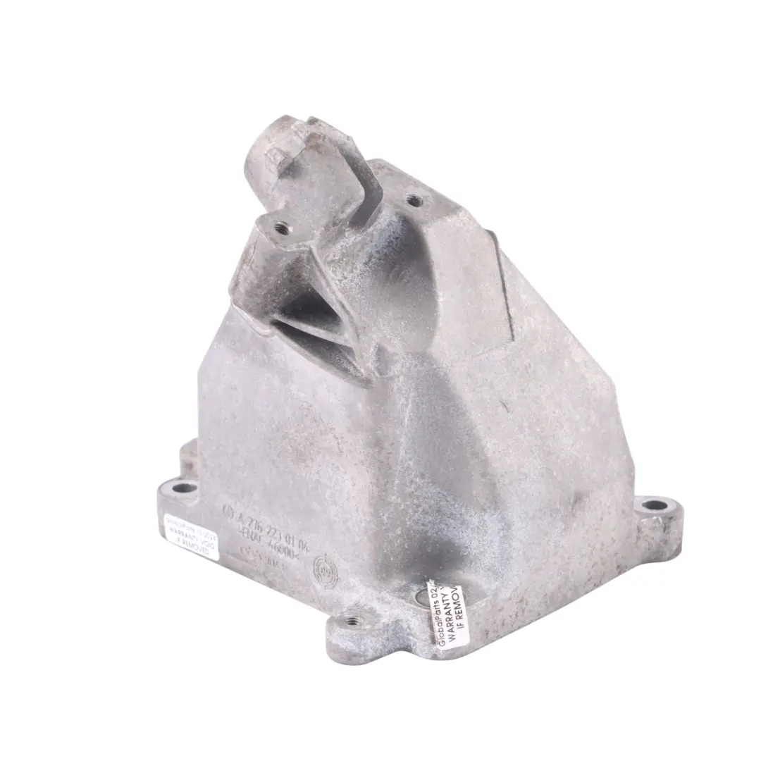 Mount Mercedes W204 W212 C218 Left N/S Carrier Support Holder to Engine with Part number A2762230104 Engine Mount Mercedes W204 W212 C218 Left N/S Carrier Support Holder - SKU A2762230104 - Part number A2762230104