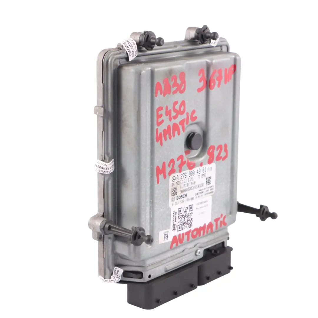 E450 M276.823 Motor ECU Unidad Automático para Mercedes A238 Convertible con número de pieza A2769004901 Mercedes A238 Convertible E450 M276.823 Motor ECU Unidad Automático - SKU A2769004901 - Número de pieza A2769004901
