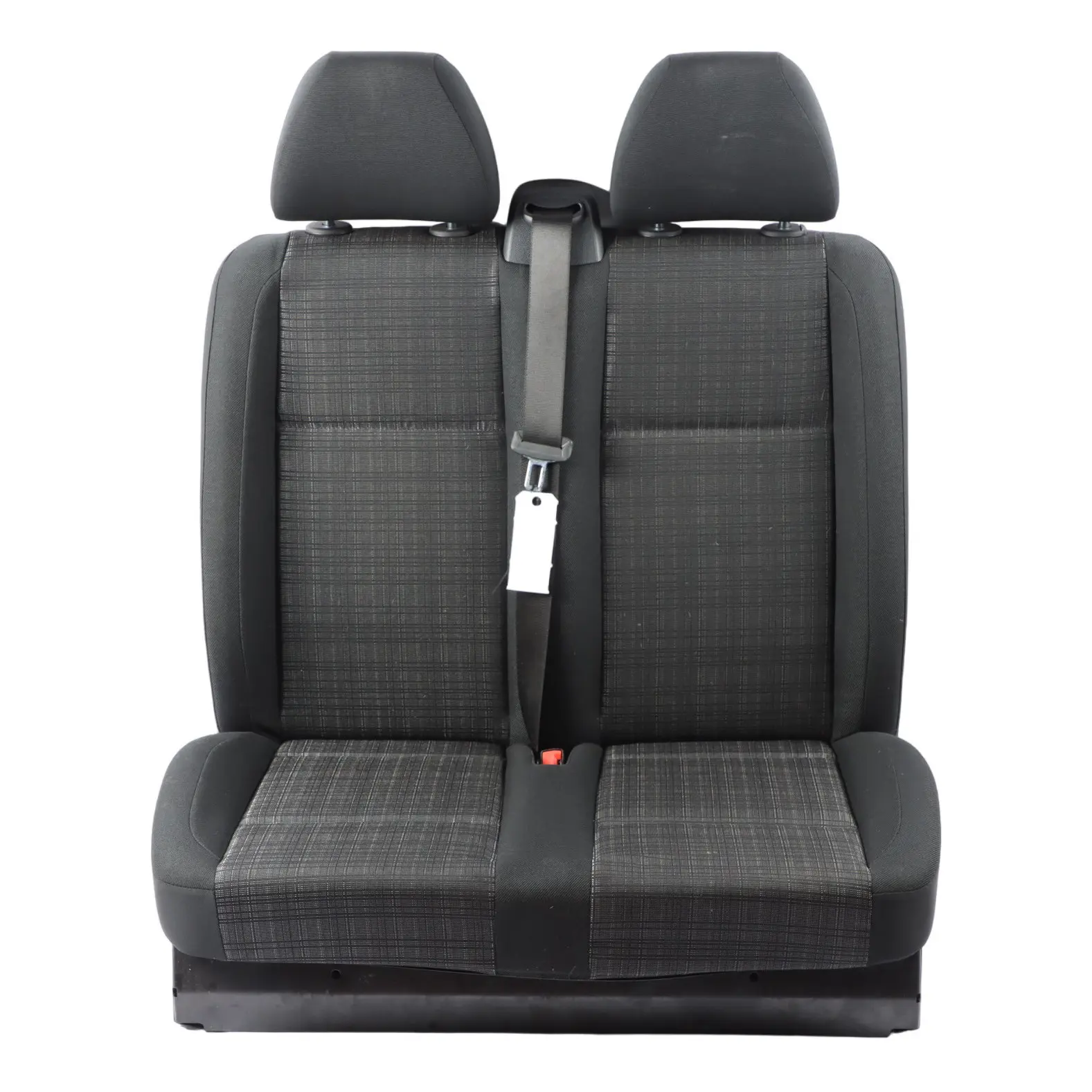 Asiento Doble Mercedes Vito W447 Lado Delantero Pasajero Tela Negro