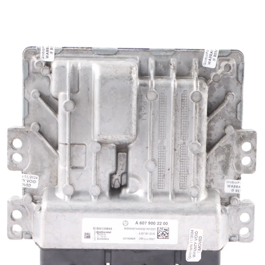Mercedes W176 A180 CDI OM607.951 109HP Komputer Silnika ECU - SKU A6079002200-3 - Numer Części A6079002200