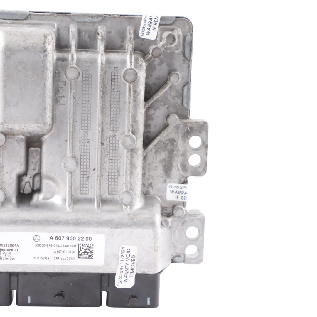 Mercedes W176 A180 CDI OM607.951 109HP Komputer Silnika ECU - SKU A6079002200-3 - Numer Części A6079002200