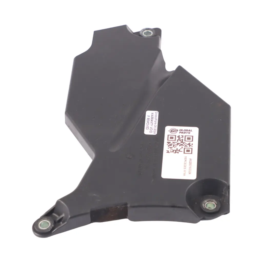 Right O/S Plate to Mercedes ML W164 CDI Diesel OM629 Engine Cover with Part number A6290160324 Mercedes ML W164 CDI Diesel OM629 Engine Cover Right O/S Plate - SKU A6290160324 - Part number A6290160324