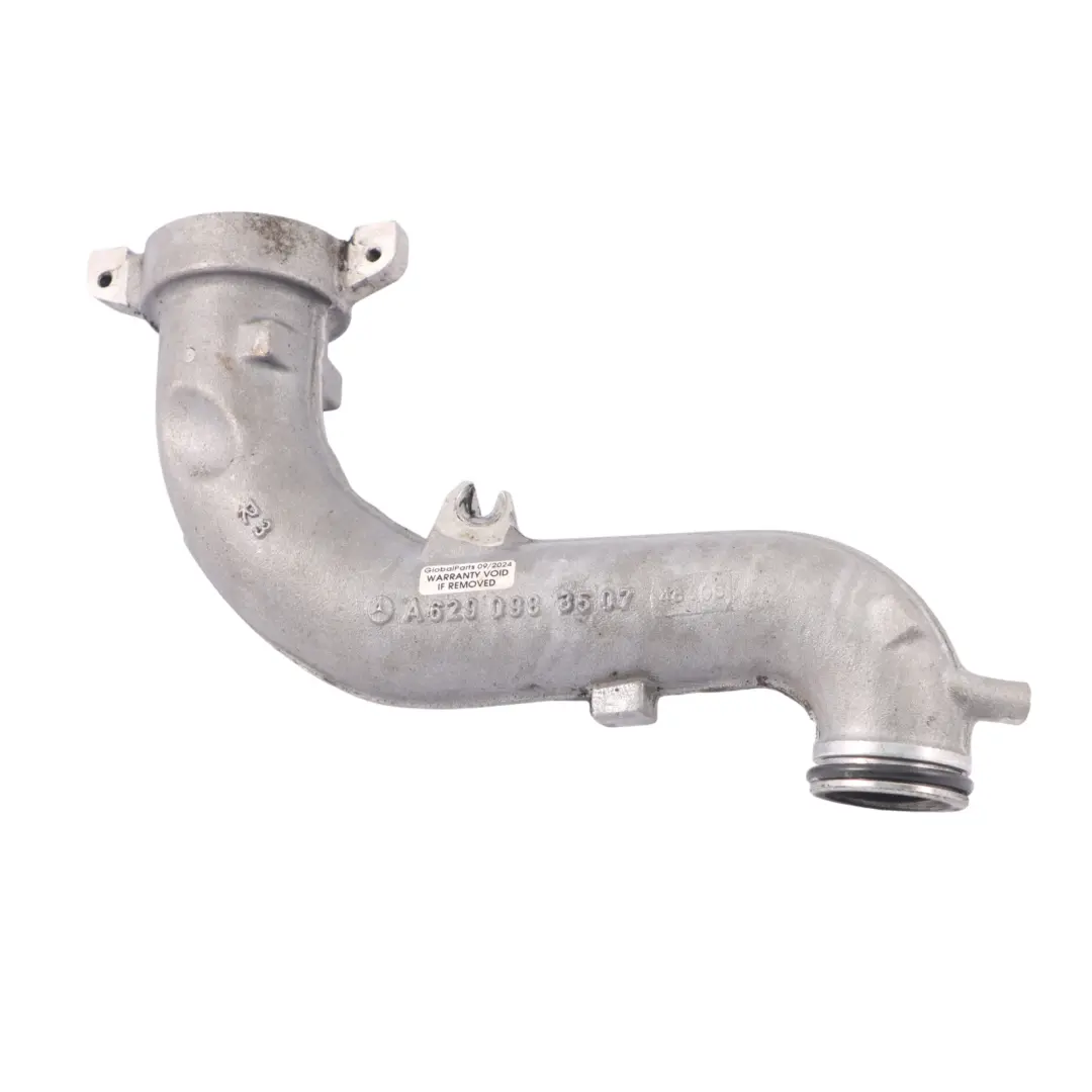 Mercedes ML W164 Diesel OM629 Air Intake Intercooler Pipe Left N/S - SKU A6290983507 - Part number A6290983507